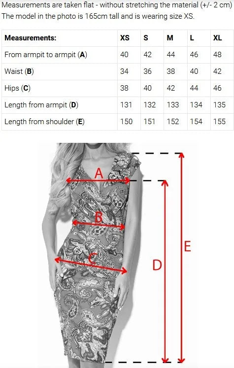 404-13 Elegantiška ilga suknelė su „wrap“ stiliaus iškirpte ir skeltuku - juoda