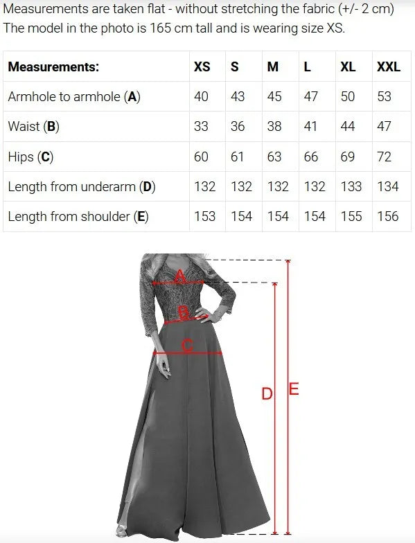 643-4 Elegantiška proginė maxi suknelė su skeltuku ir gėle – tamsiai mėlyna